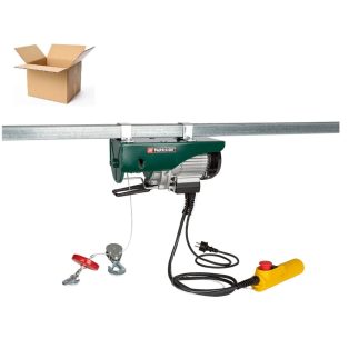   BCS Parkside PSZ 250 A2 elektromos csörlő 500W teljesítmény, 250 / 125 kg, 6m / 12m, 4m/perc - 8m/perc bontott csomagolásban, 14 napos visszavett