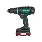ParkSide PABS 20-Li G8 ECO 20V 2Ah X20V akkumulátoros akkus fúró, 45 Nm csavarbehajtó bitkészlettel, kofferben, akkuval és töltővel