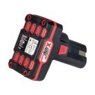 ParkSide PAPK 12 B1 / B4 X12V Team líthium-ion akku, gyári 12V 4Ah 48Wh 6 cellás Li-ion akkumulátor ParkSide 12V szerszámgépekhez és SilverCrest 12V akkus konyhai gépcsaládhoz