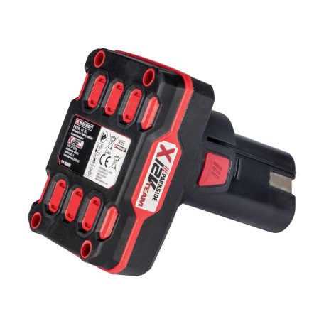 ParkSide PAPK 12 B1 / B4 X12V Team líthium-ion akku, gyári 12V 4Ah 48Wh 6 cellás Li-ion akkumulátor ParkSide 12V szerszámgépekhez és SilverCrest 12V akkus konyhai gépcsaládhoz