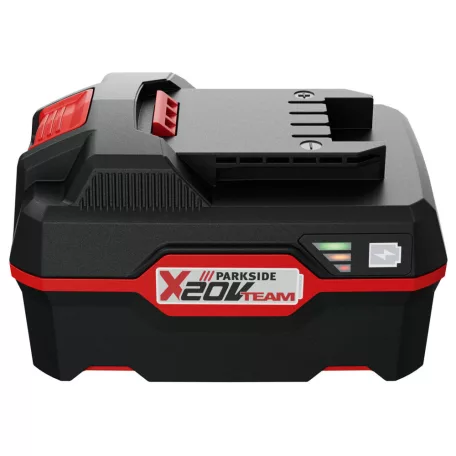 ParkSide PAP 20 B3 gyári 20V 4Ah li-ion akku, Cell Balanced X20V Team 4000 mAh li-ion akkumulátor, 80Wh