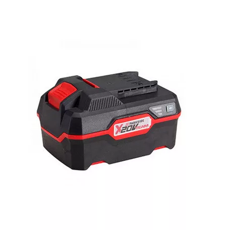 ParkSide PAP 20 B3 gyári 20V 4Ah li-ion akku, Cell Balanced X20V Team 4000 mAh li-ion akkumulátor, 80Wh