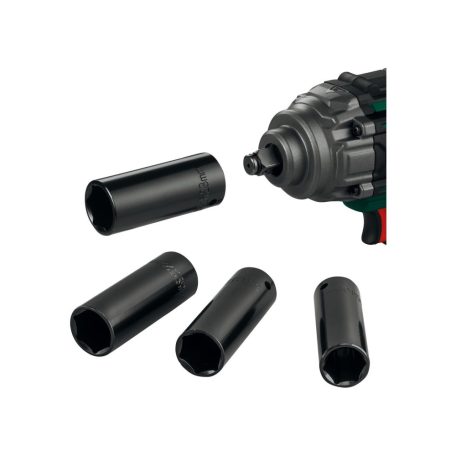 ParkSide PASSK 20-Li C4 CR-MO 20V 4Ah 400Nm akkus ütvecsavarozó, akkumulátoros kerékkulcs készlet 4 x CR-V + 3 x CR-MO dugókulccsal