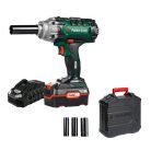 ParkSide PASSK 20-Li C4 20V 4Ah 400Nm akkus ütvecsavarozó, akkumulátoros kerékkulcs készlet kofferben, 4 db CR-V dugókulccsal