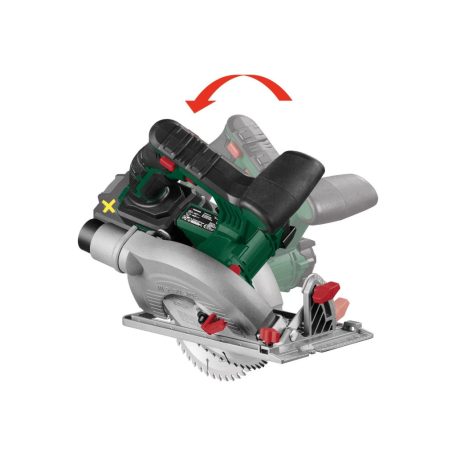 ParkSide PHKSA 20-Li C4 SOLO X20 akkumulátoros, akkus kézi körfűrész 160 mm fűrészlappal, akku és töltő nélkül