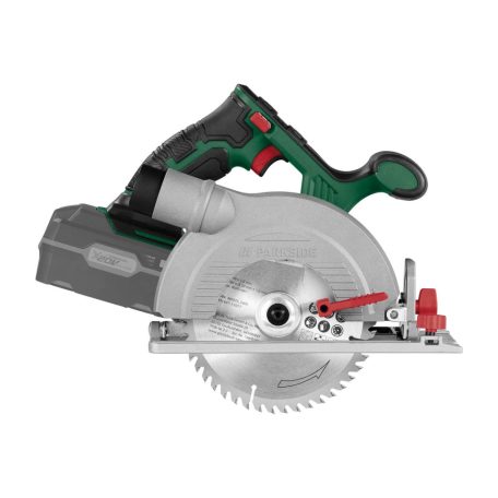 ParkSide PHKSA 20-Li C4 SOLO X20 akkumulátoros, akkus kézi körfűrész 160 mm fűrészlappal, akku és töltő nélkül