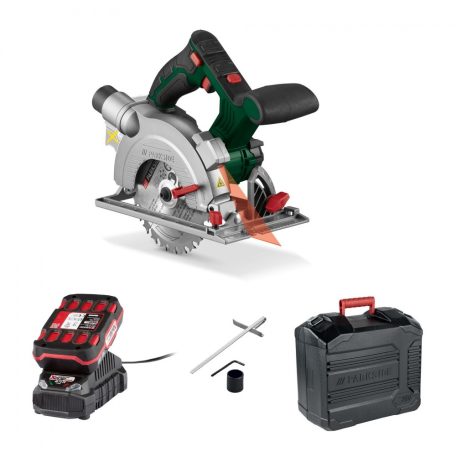 ParkSide PHKSA 20-Li B3 X20 akkumulátoros 20V 2Ah akkus kézi körfűrész 150mm fűrészlappal, akkuval és töltővel