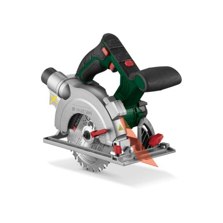 ParkSide PHKSA 20-Li B3 X20 akkumulátoros 20V 2Ah akkus kézi körfűrész 150mm fűrészlappal, akkuval és töltővel