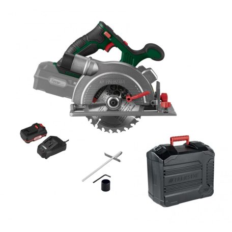 ParkSide PHKSA 20-Li B3 X20 akkumulátoros 20V 2Ah akkus kézi körfűrész 150mm fűrészlappal, akkuval és töltővel