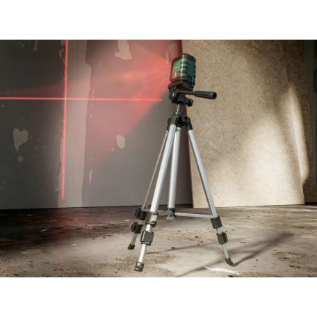 ParkSide PKLL 10 B3 / B4 keresztvonalas lézer szintező, 10 méter, piros, önbeálló Crossline Laser, tripod állvánnyal 