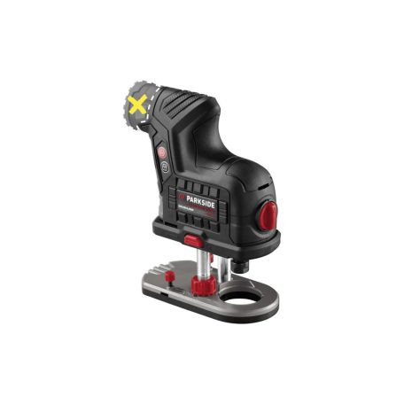 ParkSide Performance PPAKF 12 A1 SOLO X12V Team 12V Brushless akkus felsőmaró, élmaró 6 részes maróbit készlettel, akku és töltő nélkül, kofferben (POFA 12 A1 utódja)