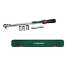 ParkSide | Walter 55 cm XL CR-MO nyomatékkulcs készlet, 40 - 210Nm 1/2" nyomaték kulcs + 3 dugókulcs (17 - 19 - 21 mm) kofferben (Drehmomentschlüssel XL)