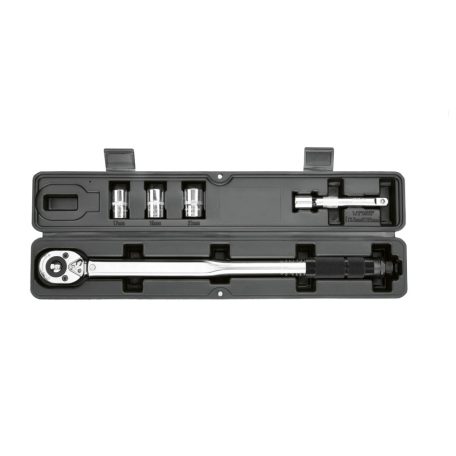 ParkSide | Walter 46 cm nyomatékkulcs készlet, 40 - 210Nm 1/2" nyomaték kulcs + 3 dugókulcs (17-19-21mm) kofferben (Drehmomentschlüssel)