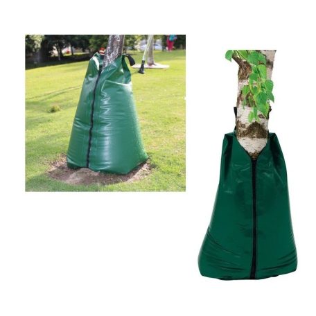 ParkSide 75L Tree Watering Bag öntözőzsák, 75 literes PVC faöntöző zsák, öntözőtasak facsemetékhez, fákhoz 