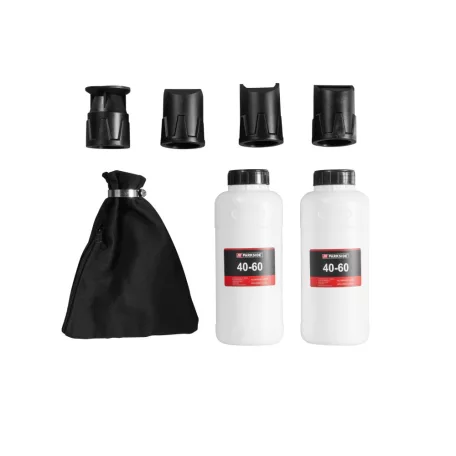 ParkSide PDSP 1000 E6 pneumatikus homokszóró, sűrített levegős homokfúvó pisztoly szemcsegyűjtővel