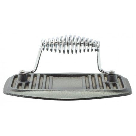 Perfect Home 12511 BBQ öntöttvas mechanikus húsprés, 22 x 14 cm 1,4kg grill húsvasaló