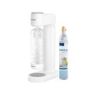 Philips GoZero Lite Soda Maker ADD4901 White fehér szódagép, házi szódakészítő 1 db CO2 patronnal és 1 db 0.9 literes palackkal (ADD4901WH/10)
