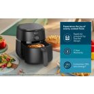 Philips 1000 Series NA120 kompakt, mechanikus 4.2L 1300W Air Fryer, forrólevegős sütő, olajmentes olajsütő, 4,2 literes Airfryer (NA120/00)