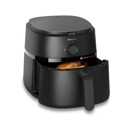 Philips 1000 Series NA130 XL mechanikus 6.2L 2100W Air Fryer, forrólevegős sütő, olajmentes olajsütő, 6,2 literes XL családi Airfryer (NA130/00)