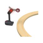 PlayTive City Express Városközpont 51 darabos fa vonat szett, favonat készlet akkus önjáró mozdonnyal 3.5 m