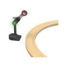 PlayTive City Express Városközpont 51 darabos fa vonat szett, favonat készlet akkus önjáró mozdonnyal 3.5 m