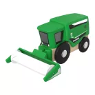 PlayTive Farm Train Set - 43 darabos parasztház / gazdaság 2.8 méter fa vonat vasút szett, favonat készlet elemes traktorral és elektromos tyúkketreccel