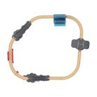 PlayTive Passenger Train Utasszállító 42 db-os fa vonat készlet, favonat szett, önjáró mozdonnyal