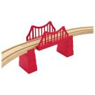 PlayTive Passenger Train Utasszállító 42 db-os fa vonat készlet, favonat szett, önjáró mozdonnyal