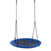  Playfellow NS-110T zöld / kék 113 cm / 150 kg fészekhinta, gólyafészek hinta 150 kg teherbírással (110 cm)