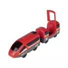 lupilu / PlayTive City Express rádiófrekvenciás, távirányítós mozdony, RC vonat fa vonat szettekhez (piros)