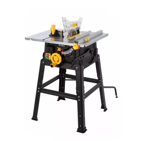 PowerPlus POWX07590 elektromos körfűrész asztal, 1700W 210 mm asztali körfűrész
