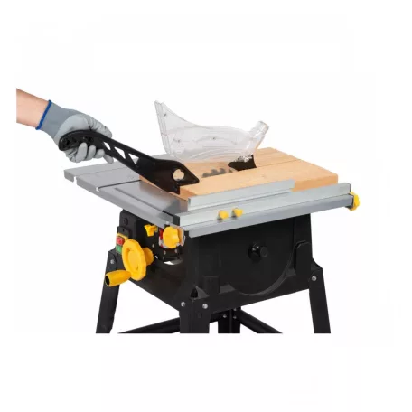 PowerPlus POWX07590 elektromos körfűrész asztal, 1700W 210 mm asztali körfűrész
