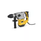 PowerPlus POWX1195 SDS Plus 1500W 6J elektromos pneumatikus ütvefúró, vésőkalapács, fúrókalapács kokfferben 5 db véső - fúrószárral