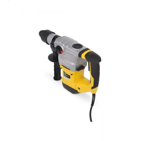 PowerPlus POWX1195 SDS Plus 1500W 6J elektromos pneumatikus ütvefúró, vésőkalapács, fúrókalapács kokfferben 5 db véső - fúrószárral