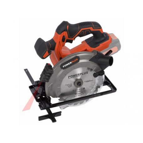 PowerPlus POWDP25200 SOLO 20V akkumulátoros, li-ion akkus kézi körfűrész 165 mm fűrészlappal, akku és töltő nélkül