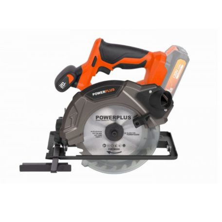 PowerPlus POWDP25200 SOLO 20V akkumulátoros, li-ion akkus kézi körfűrész 165 mm fűrészlappal, akku és töltő nélkül