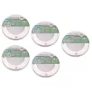   ProGarden DX9-300050 talajba süllyeszthető 5 db inox szolár lámpa, nemesacél napelemes hidegfehér kerti LED lámpa 12 cm, alkonyat szenzorral