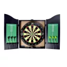 QX Max Home Darts Center fali darts szekrény, szizál darts tábla fa szekrénnyel 6 dart szettel 
