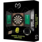 QX Max Home Darts Center fali darts szekrény, szizál darts tábla fa szekrénnyel 6 dart szettel 