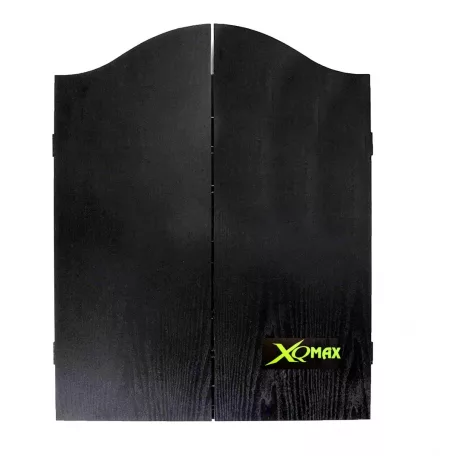 QX Max Home Darts Center fali darts szekrény, szizál darts tábla fa szekrénnyel 6 dart szettel 