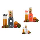 Qilive Q.5262 narancs / fehér / fekete 300W Smoothie Maker turmixgép 2 palackkal 300ml / 500ml