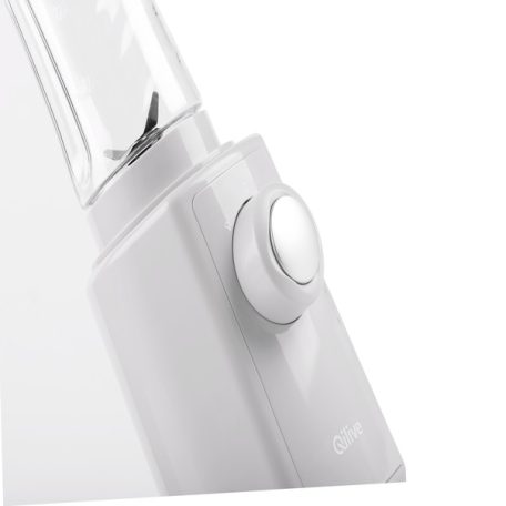 Qilive Q.5262 narancs / fehér / fekete 300W Smoothie Maker turmixgép 2 palackkal 300ml / 500ml