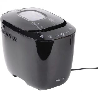   Qilive Q.5433 egylapátos kenyérsütő, 550W 700g - 900g fekete kenyérsütőgép egy keverőlapáttal 14 programmal