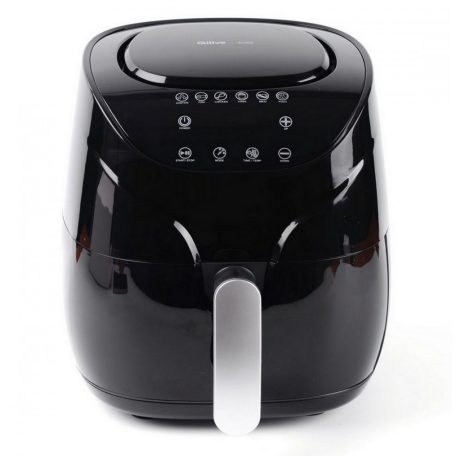 Qilive Q.5894 fekete 1500W 5L / 1.4 kg XL digitális AirFryer, olajmentes, légkeveréses sütő, Air Fryer olajsütő