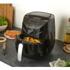 Qilive Q.5894 fekete 1500W 5L / 1.4 kg XL digitális AirFryer, olajmentes, légkeveréses sütő, Air Fryer olajsütő