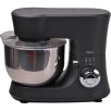   Qilive SM-20110 matt fekete 1000W multifunkciós konyhai robotgép, dagasztógép, 4.8 literes inox tállal, húsdarálóval és 1.5L turmix feltéttel (Q.5122) 