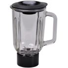 Qilive SM-20110 matt fekete 1000W multifunkciós konyhai robotgép, dagasztógép, 4.8 literes inox tállal, húsdarálóval és 1.5L turmix feltéttel (Q.5122) 