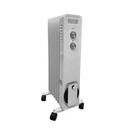 Qilive Q.6120 termosztátos 1500W 7 tagú olajradiátor, gördíthető elektromos hősugárzó