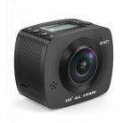 AKKUHIBÁS Qilive Q.1360 WIFI 360° HD 960P VR kamera, akciókamera dupla lencsével, SanDisk UltraHD 8 GB microSD kártyával, bontott csomagolásban