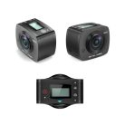 AKKUHIBÁS Qilive Q.1360 WIFI 360° HD 960P VR kamera, akciókamera dupla lencsével, SanDisk UltraHD 8 GB microSD kártyával, bontott csomagolásban